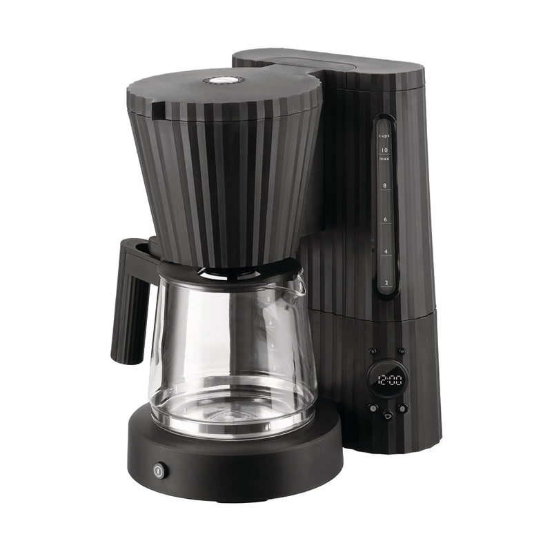 Alessi Plissé Filter Coffee Machine, Black Finnish Design Shop