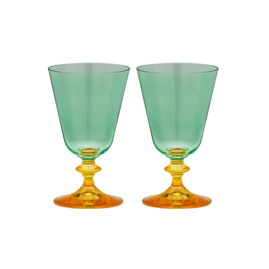 Arancia Short Wine Glasses | 15cm | Set of 2