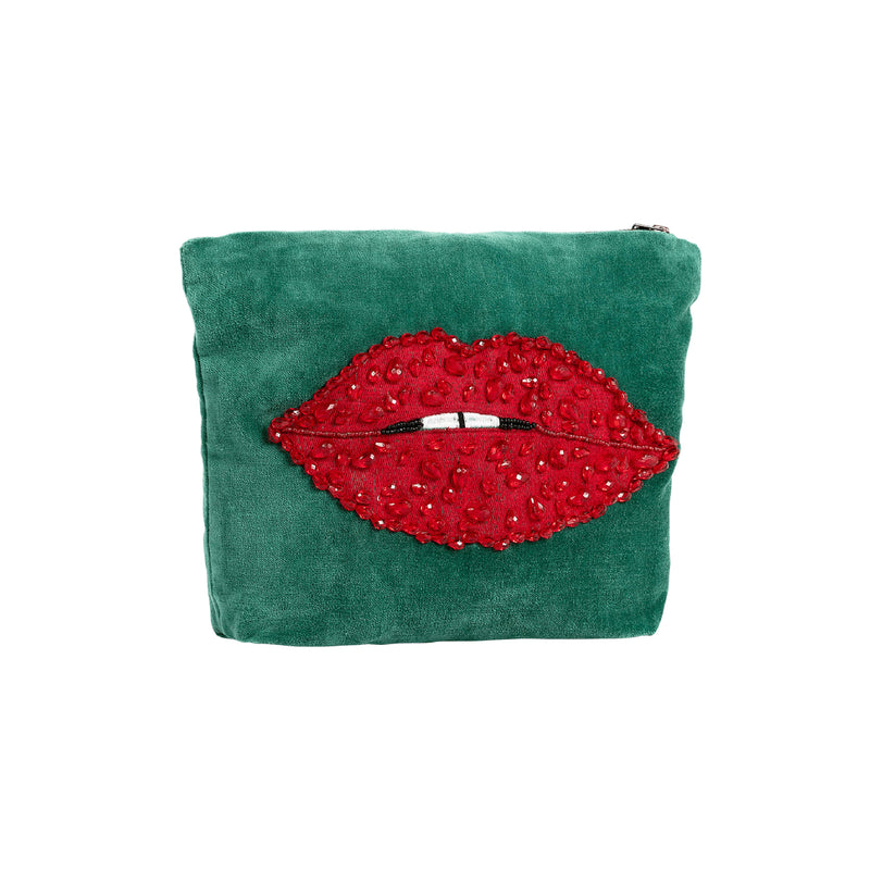 Beaded Pout Wash Bag | 26cm