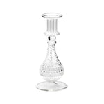 Bounty Taper Candle Holder | Glass | 19cm