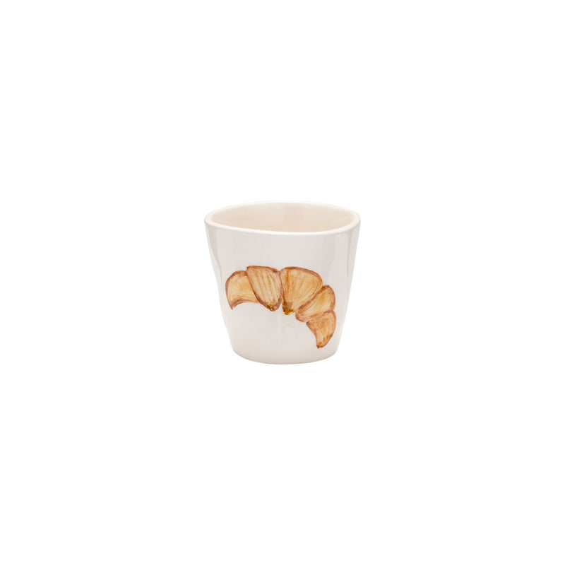 Ceramic Croissant Espresso Cup | 6.5cm