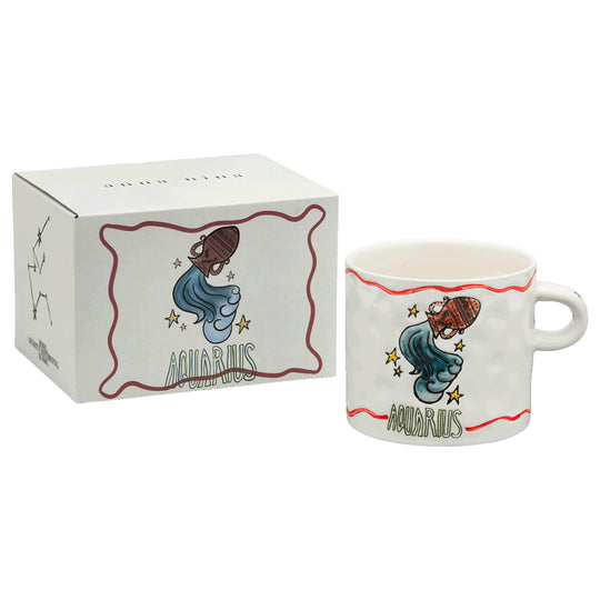 Ceramic Horoscope Mug | Aquarius