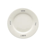 Down the Rabbit Hole Breakfast Plate | Alice in Wonderland Collection | 23cm