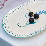 Indigo Flora Serving Platter | 36cm