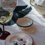 Peacock Trim Tapas Bowl