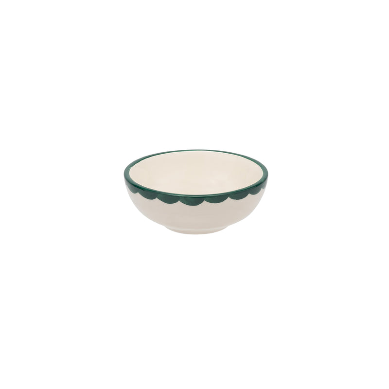 Peacock Trim Tapas Bowl