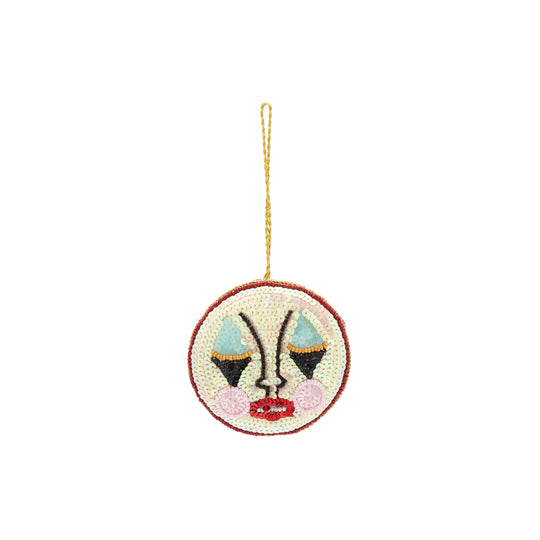 Pierrot Hanging Christmas Tree Decoration