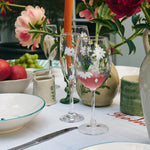Springtime Toast Wine Glasses | 22.5cm | Set of 2