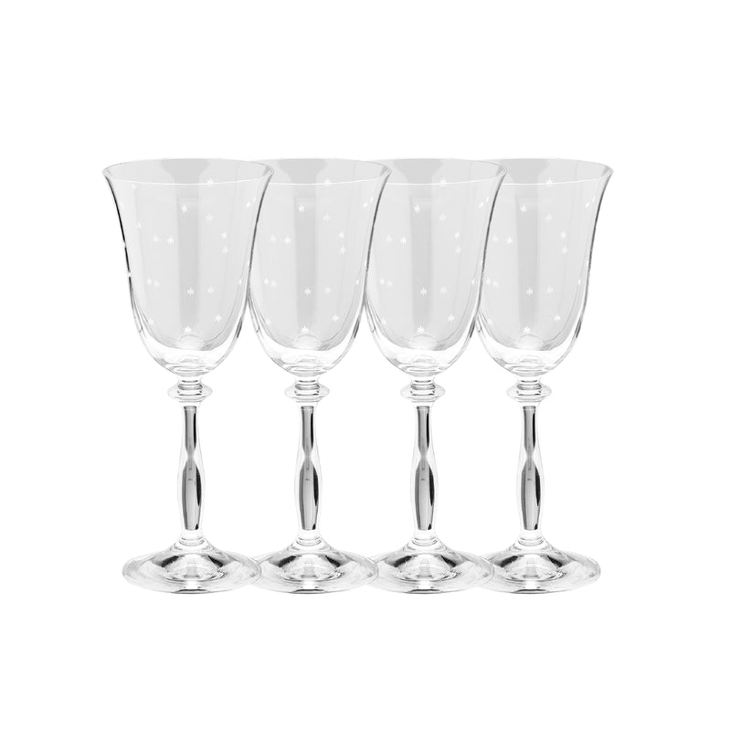 Starry Eve Wine Glasses | Set of 4