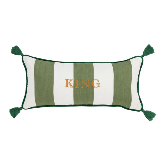 Tasseled 'King' Cushion | 45cm