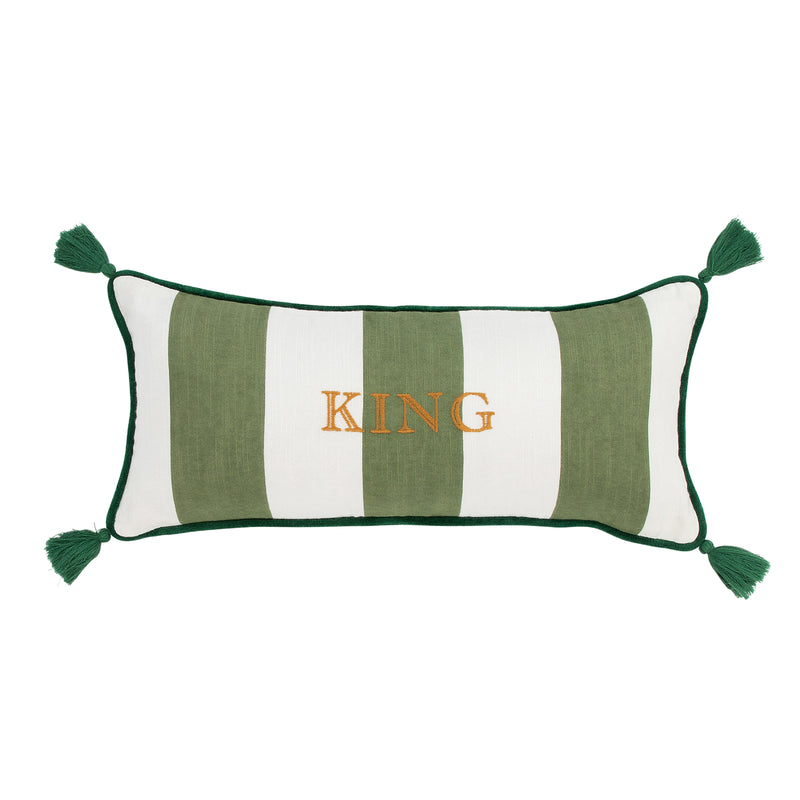Tasseled 'King' Cushion | 45cm