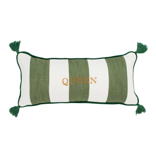 Tasseled 'Queen' Cushion | 45cm