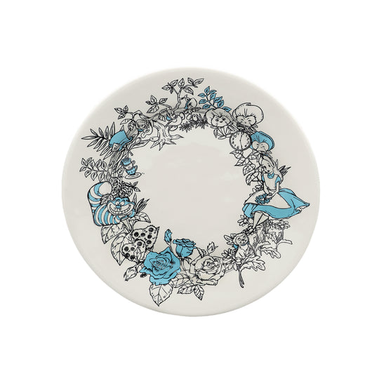 Wonderland Whimsy Breakfast Plate | Alice in Wonderland Collection | 23cm