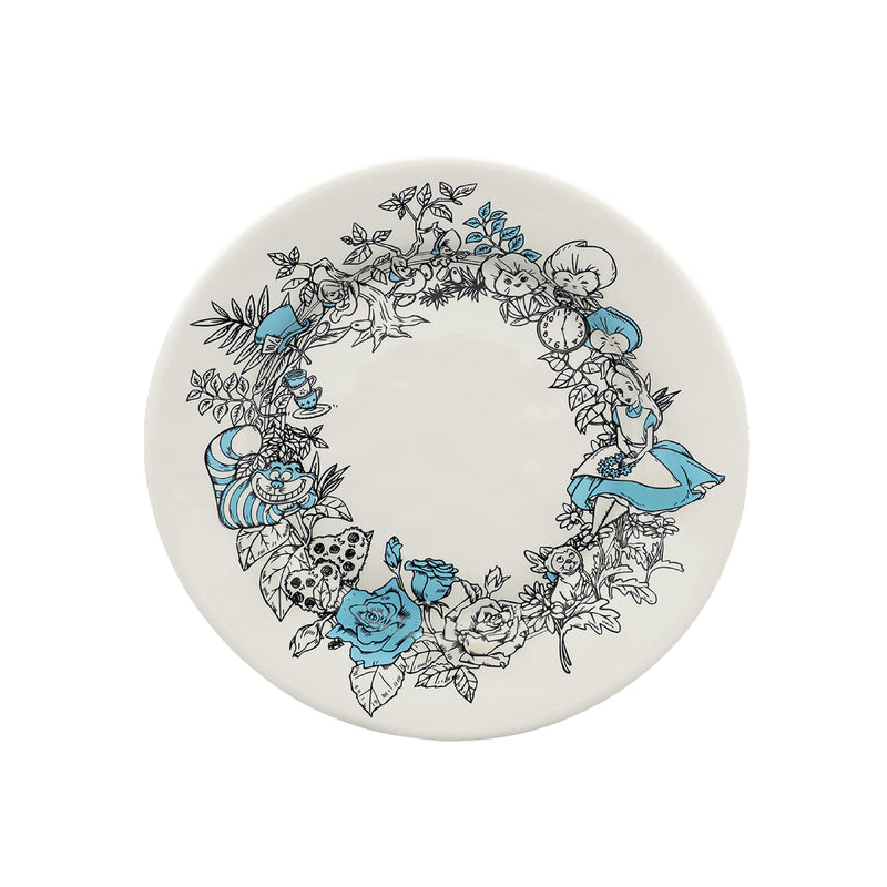 Wonderland Whimsy Breakfast Plate | Alice in Wonderland Collection | 23cm