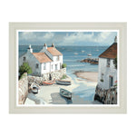 'Calm Cove' Framed Canvas | Sabrina Roscino