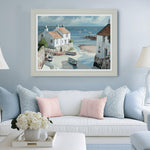 'Calm Cove' Framed Canvas | Sabrina Roscino