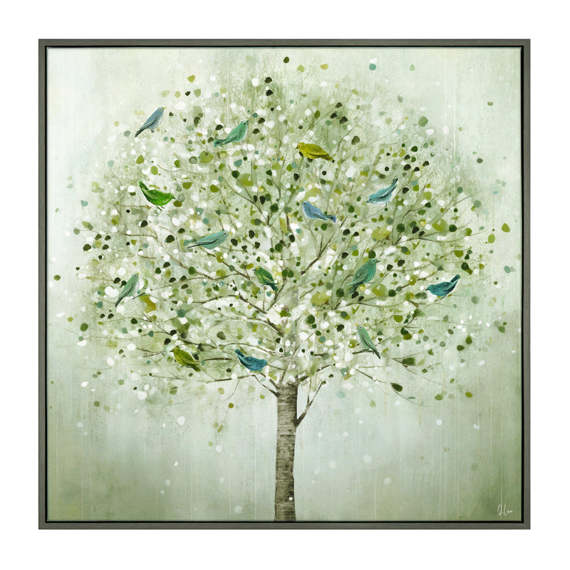 'Wishful Thinking' Framed Canvas | Joanne Lea