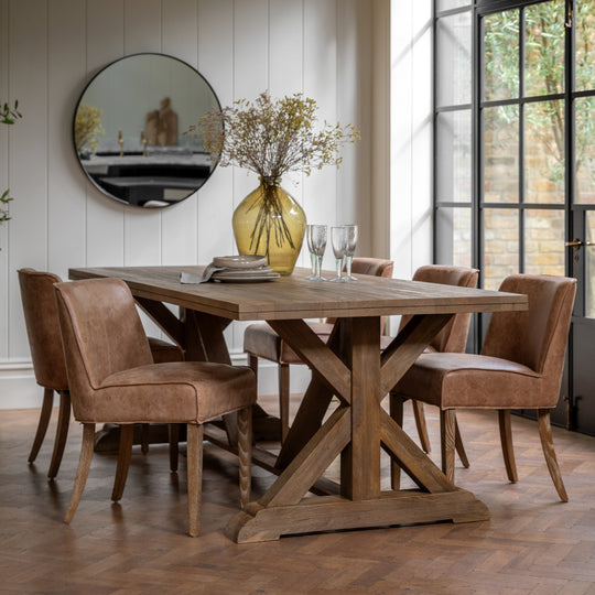 Ashbourne Dining Table | Light Wood | Large