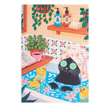 Art Jigsaw Puzzle | Cat Spa | 1000 Pieces