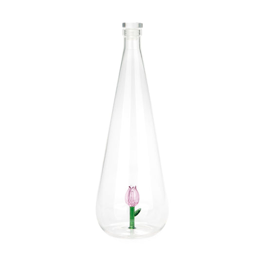 Botanical Tulip Glass Bottle | 1L