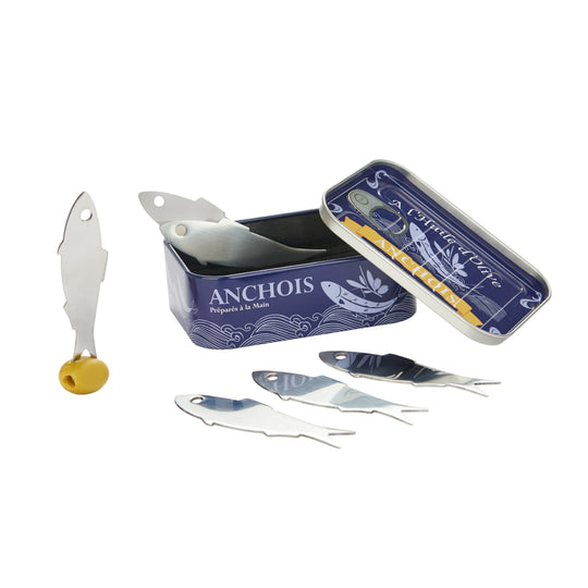 Conserverie Anchovy Snack Forks | Set of 4