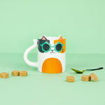 Cool Cat Mug | White | 350ml