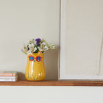 Cool Cat Vase | Yellow | 17cm