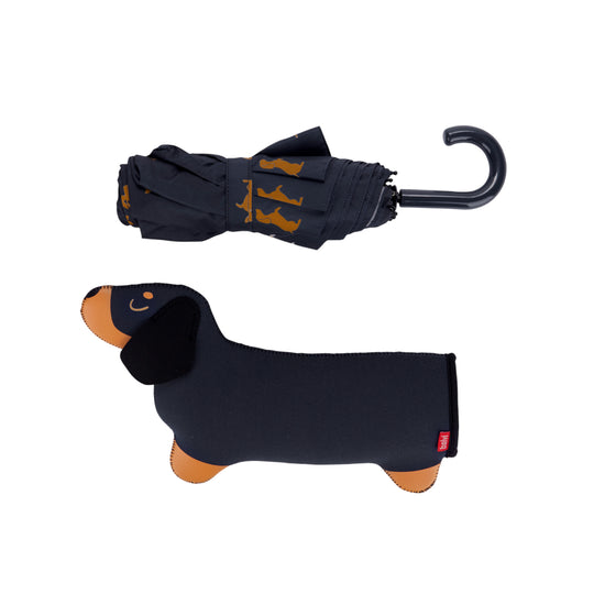 Dachsund Umbrella | Black