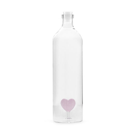 Love Heart Glass Bottle | 1.2L