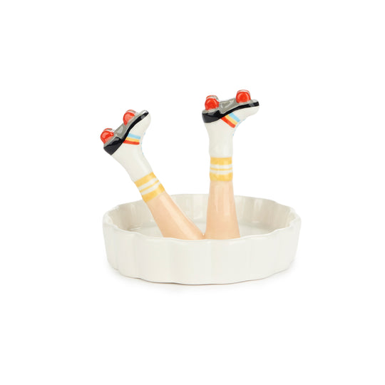 Happy Legs Trinket Tray | Retro Roller Skates