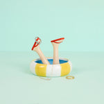Happy Legs Trinket Tray | Summer Flip-Flops