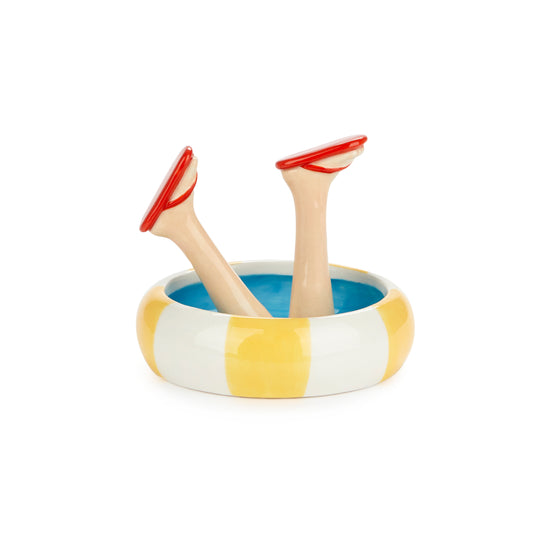 Happy Legs Trinket Tray | Summer Flip-Flops