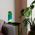 Lúcid Studio Capsule Lava Lamp | Blue & Lime
