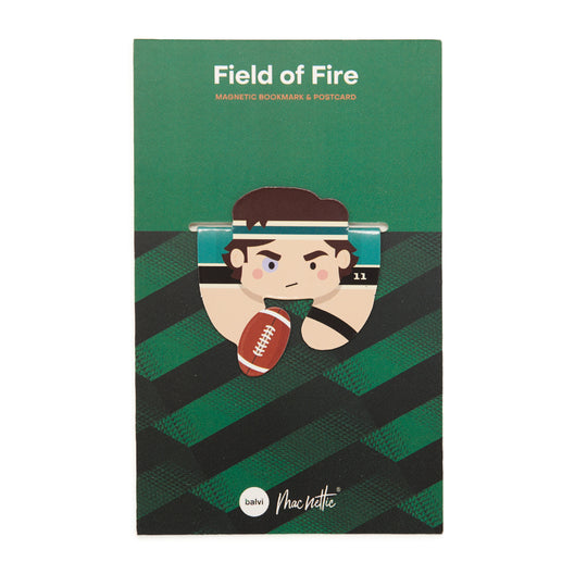 Macnettic Bookmark | Field of Fire Rugby Player