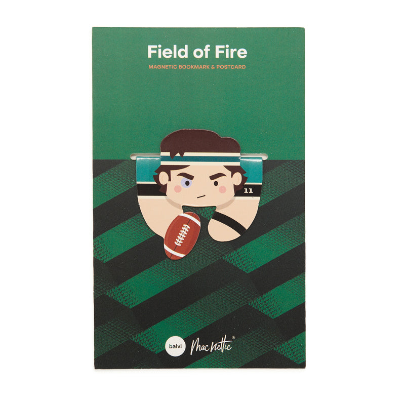 Macnettic Bookmark | Field of Fire Rugby Player