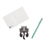 Macnettic Bookmark | Grey Cat