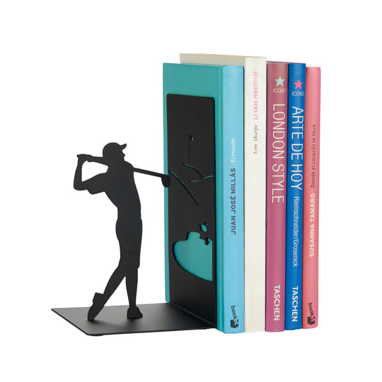 Metal Bookend | Golf Backswing