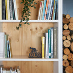 Metal Bookend | Mountain Cyclist