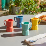 Moka Pot Espresso Cups | Bright | Set of 4