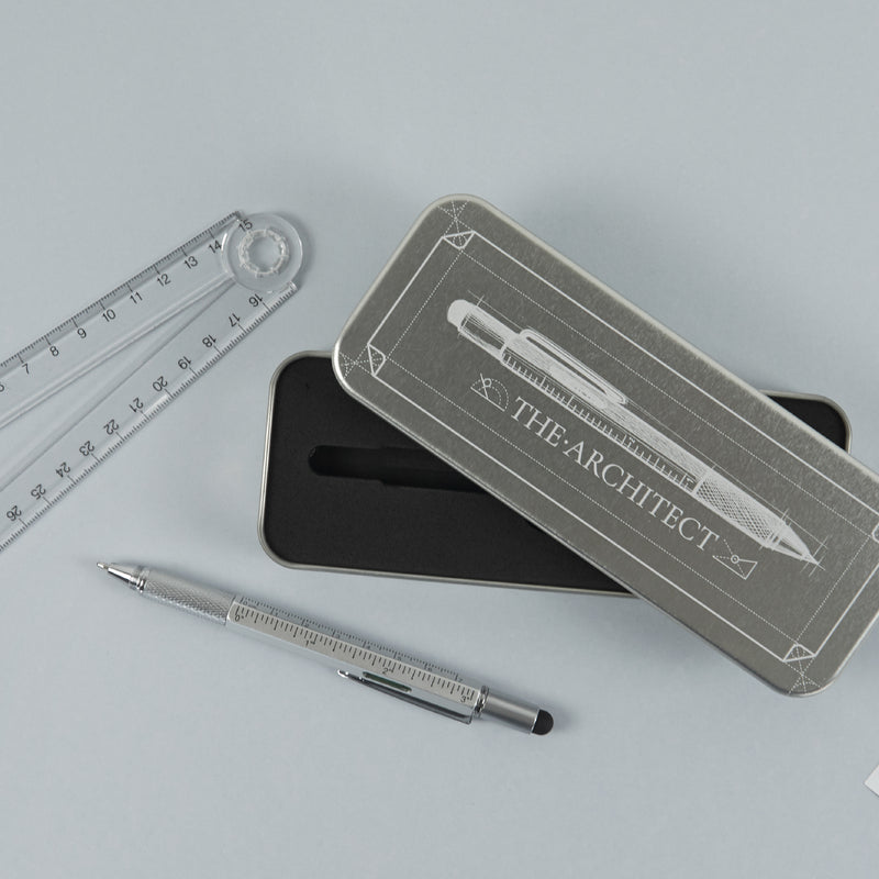 Multi-Tool Pen | The Architect | Silver