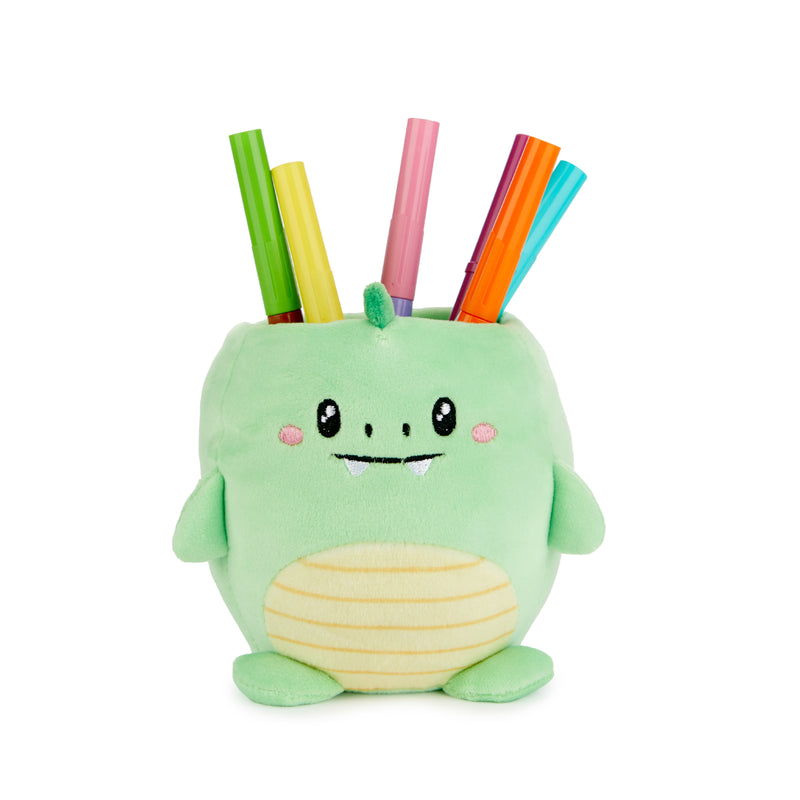 Plush Kawaii Stationery Holder | Dinosaur