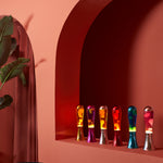 Retro Magma Lava Lamp | Purple & Red