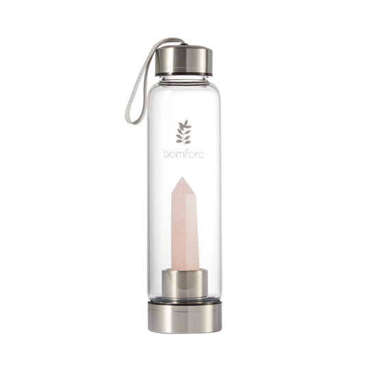 Rose Quartz Water Bottle | 500ml
