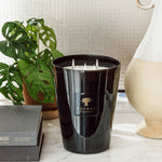 Les Prestigieuses Encre de Chine Candle | Leather, Sequoia & Amber | Max 10