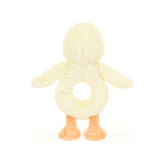 Bashful Duckling Ring Rattle | Baby Jellycat