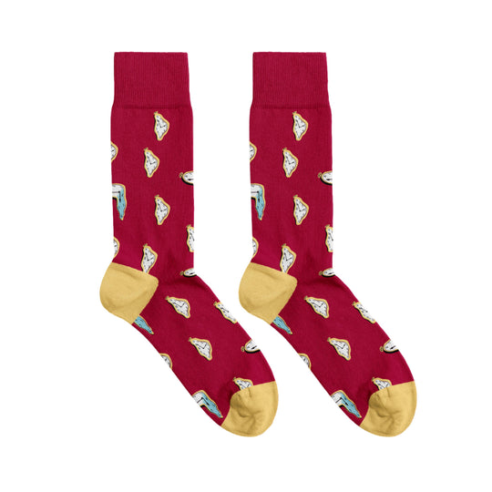 Men's Dali Melting Clock Socks