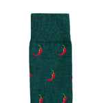 Men's Hot Chilli Pepper Socks | Green