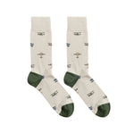 Men's Vintage Airplane Socks