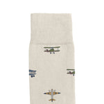 Men's Vintage Airplane Socks