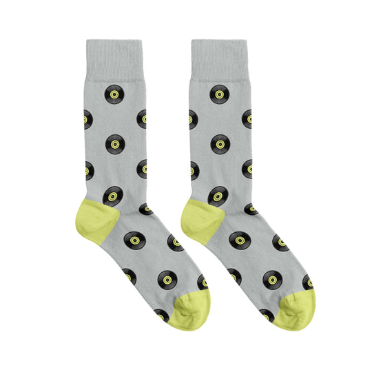 Men's Vinyl Record Socks
